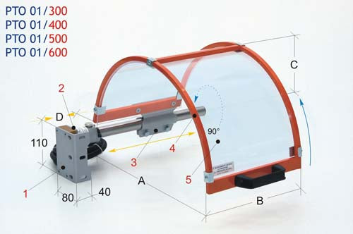 Pantalla Protectora para Torno  PTO 01/300
