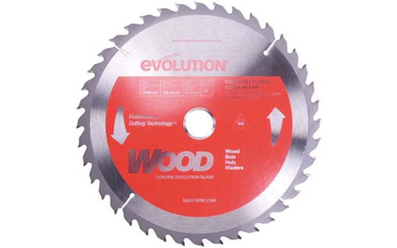 Disco de corte para madera GW230TCT-40 - 230 mm 40T